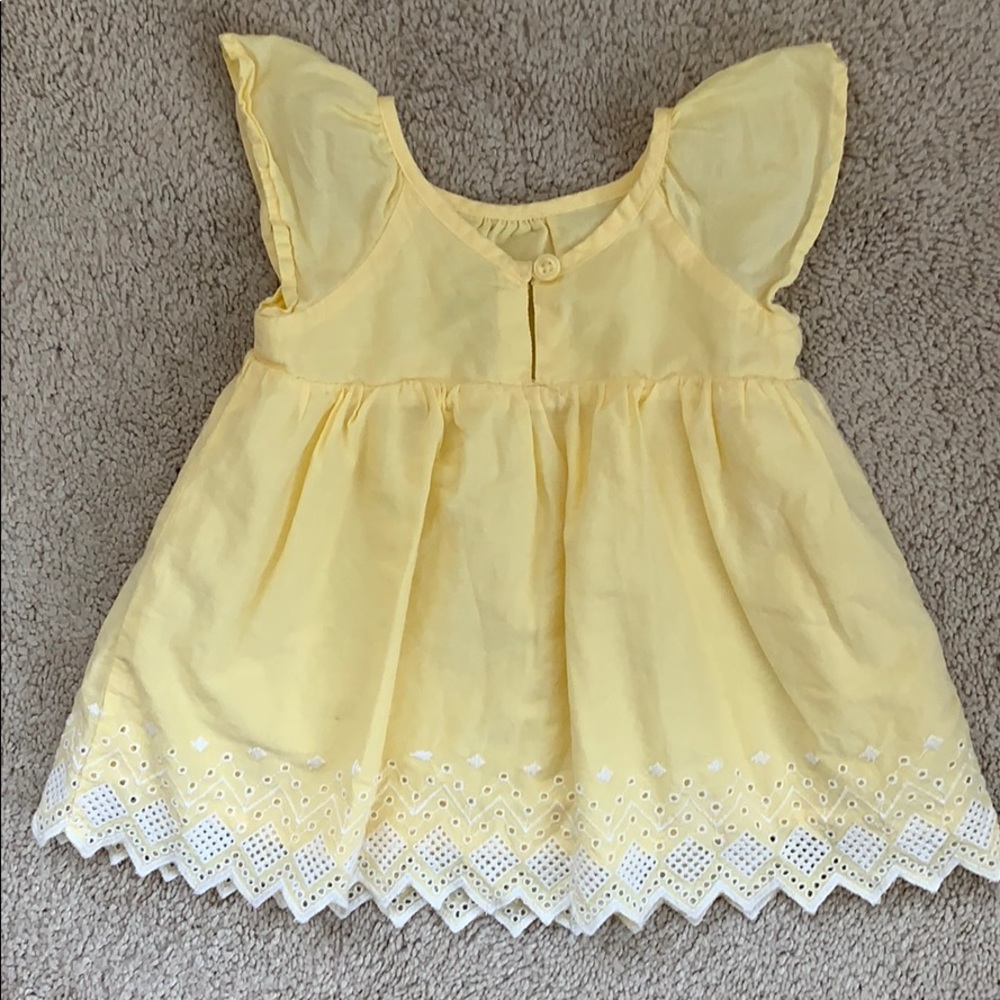 Old Navy Yellow Infant Dress - Picture 2 of 2